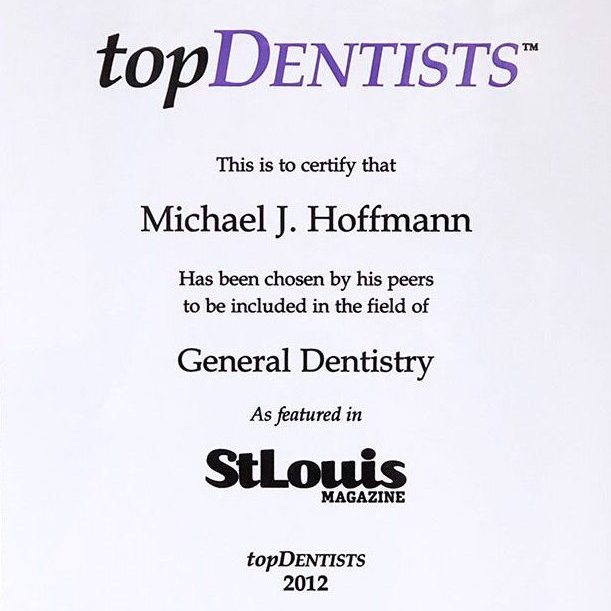 Michael J. Hoffmann Top Dentist St. Louis